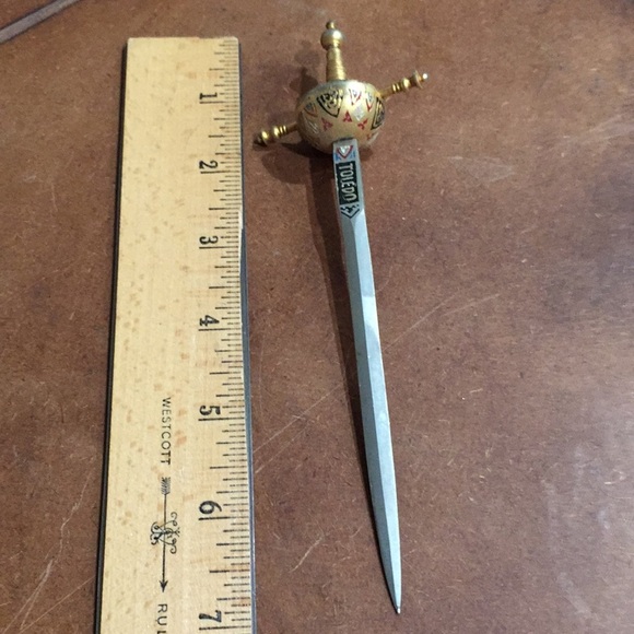 Vintage Toledo letter opener - Picture 4 of 4